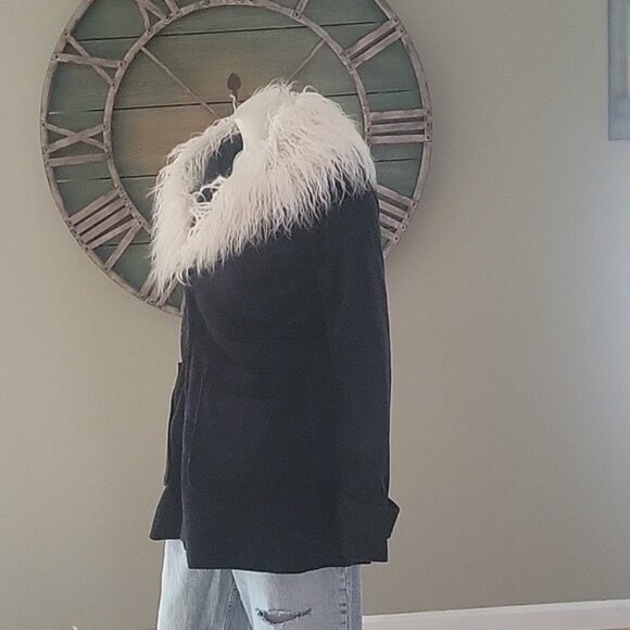 Free People Lady Lane Faux Fur Collar Corduroy Jacket - Picture 3 of 16